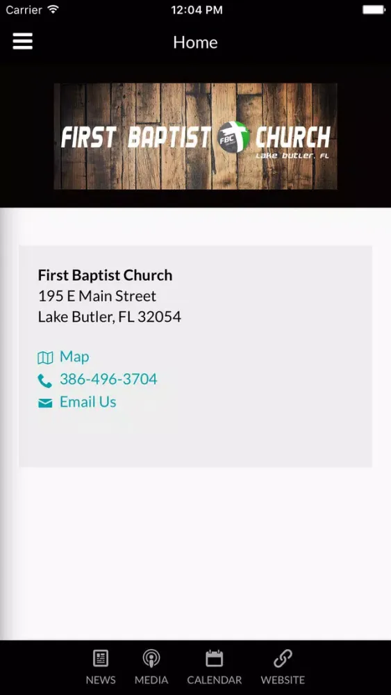 Capturas de pantalla de First Baptist Church - Lake Butler, FL