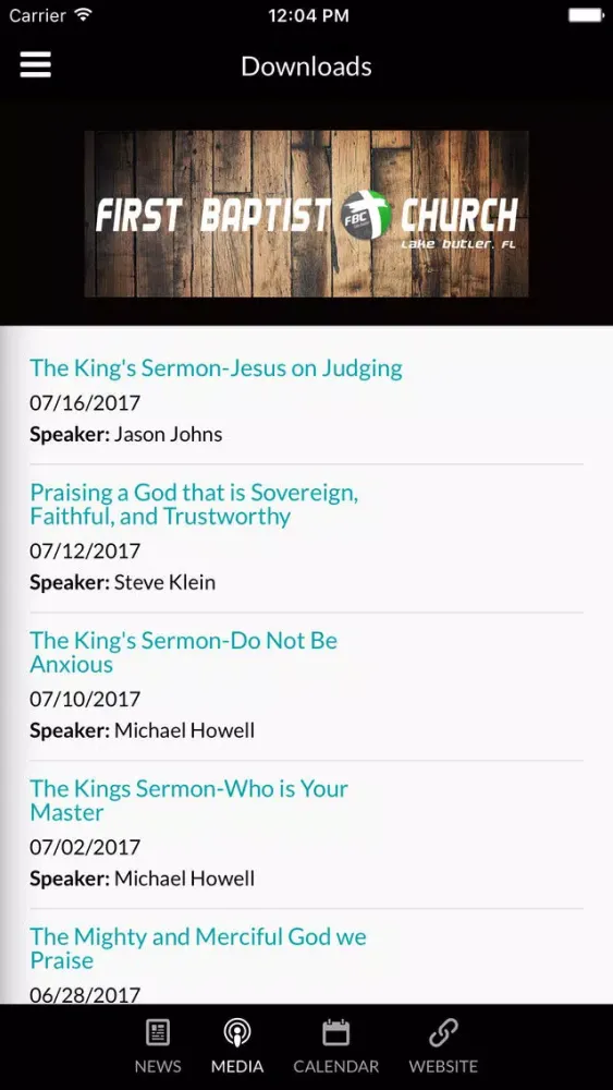 Capturas de pantalla de First Baptist Church - Lake Butler, FL