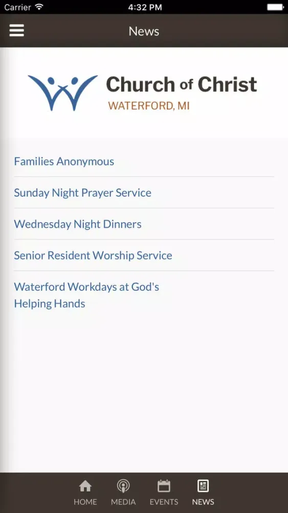 ภาพหน้าจอของ Waterford Church of Christ - Waterford, MI