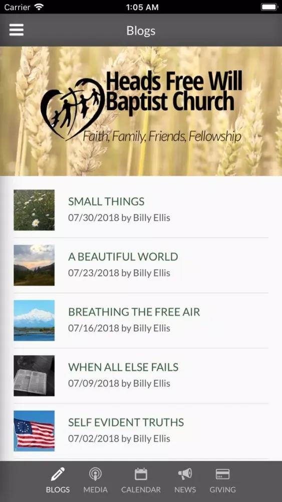 Capturas de pantalla de Heads FWB Church
