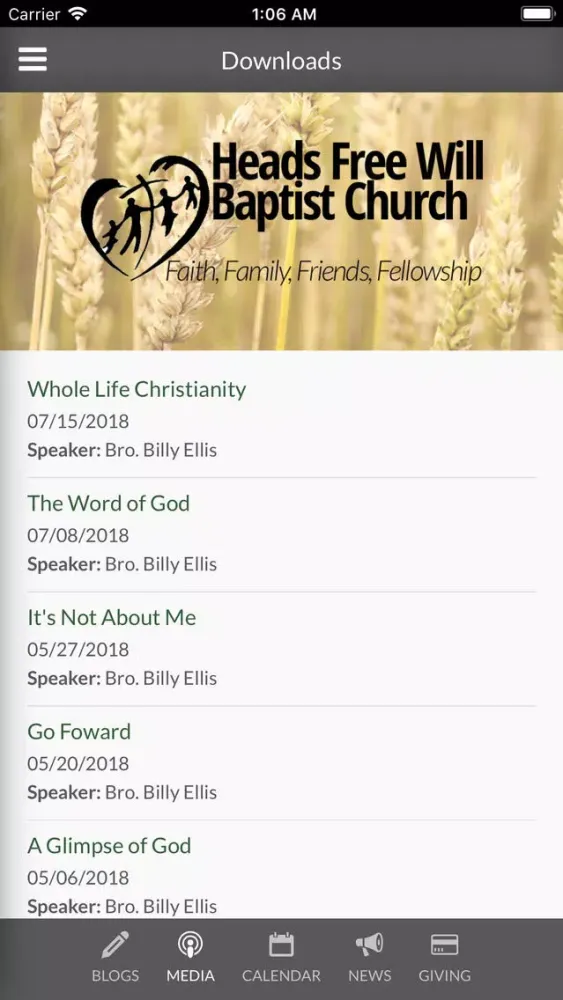 Capturas de pantalla de Heads FWB Church