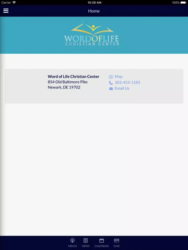 Word of Life Delaware iPad  स्क्रीनशॉट