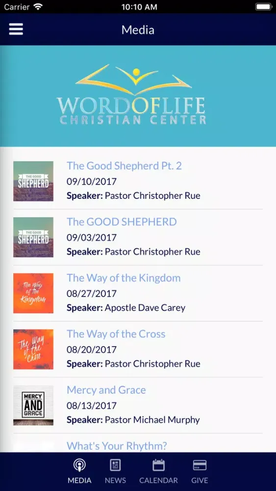 Word of Life Delaware स्क्रीनशॉट