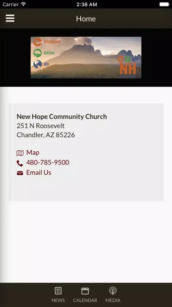 New Hope Community Church - Chandler, AZ应用截图