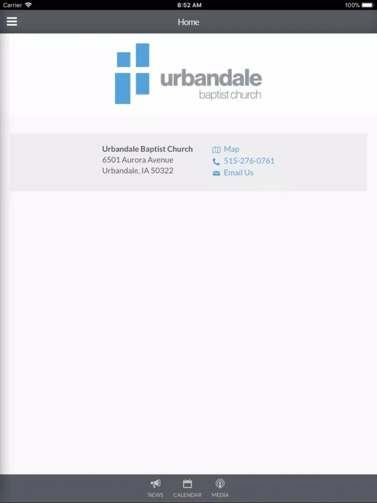 Urbandale Baptist Church iPad  سکرین شاٹس
