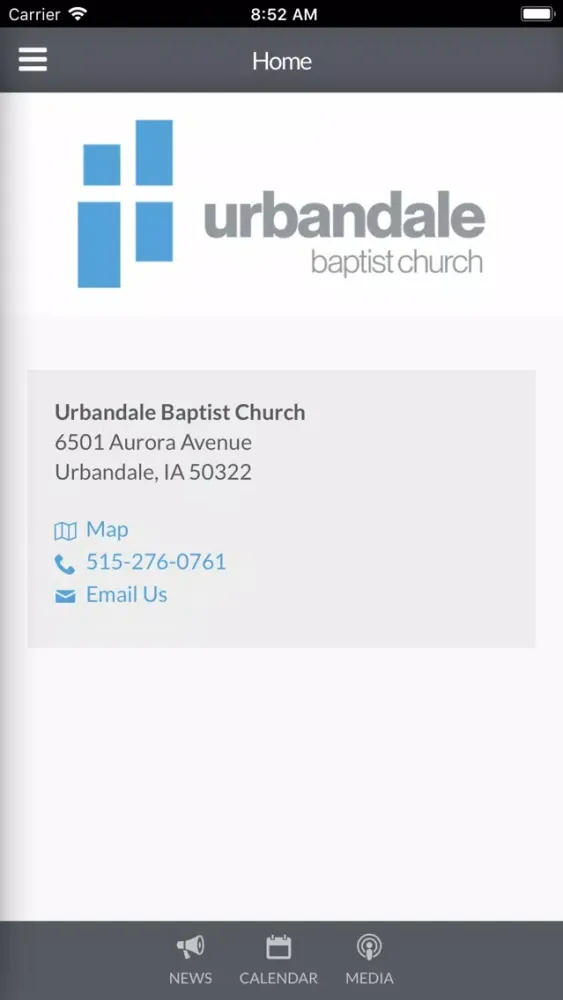 Urbandale Baptist Church سکرین شاٹس