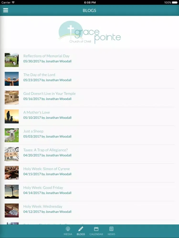 GracePointe Church of Christ - Elizabethtown, PA iPad  Ekran Görüntüleri
