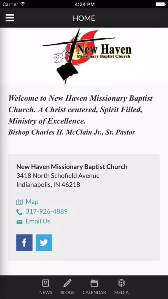 NEW HAVEN MBC INDY - Indianapolis, IN স্ক্রিনশট