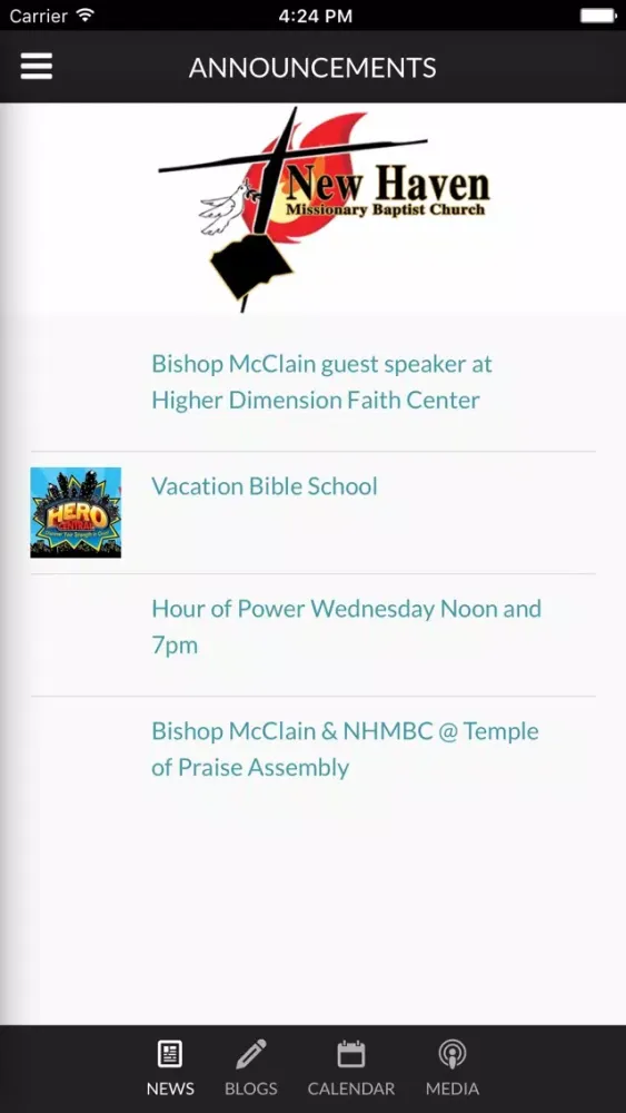 NEW HAVEN MBC INDY - Indianapolis, IN স্ক্রিনশট