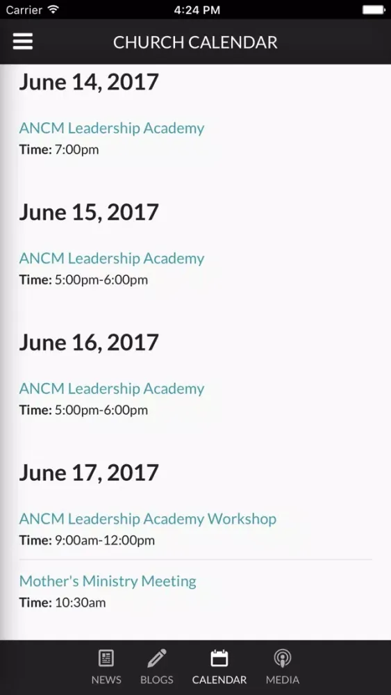 NEW HAVEN MBC INDY - Indianapolis, IN স্ক্রিনশট