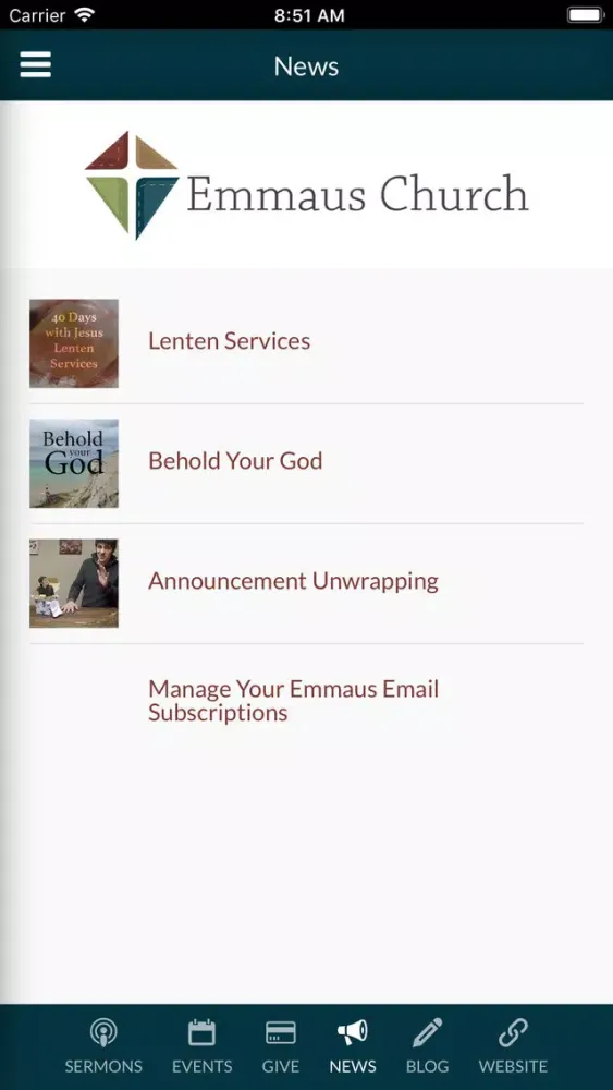 ภาพหน้าจอของ Emmaus Free Lutheran Church