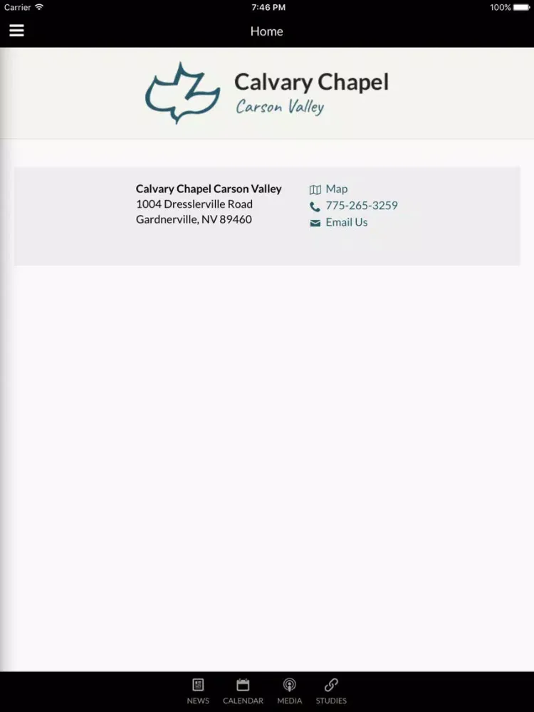 Calvary Chapel Carson Valley - Gardnerville, NV iPad  স্ক্রিনশট