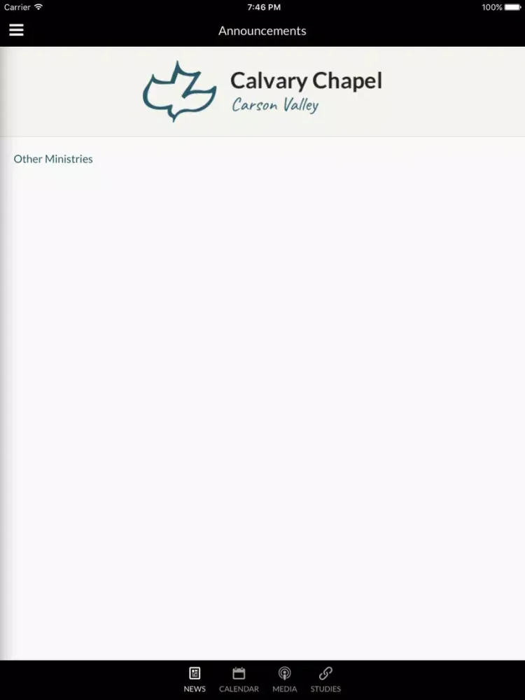 Calvary Chapel Carson Valley - Gardnerville, NV iPad  স্ক্রিনশট