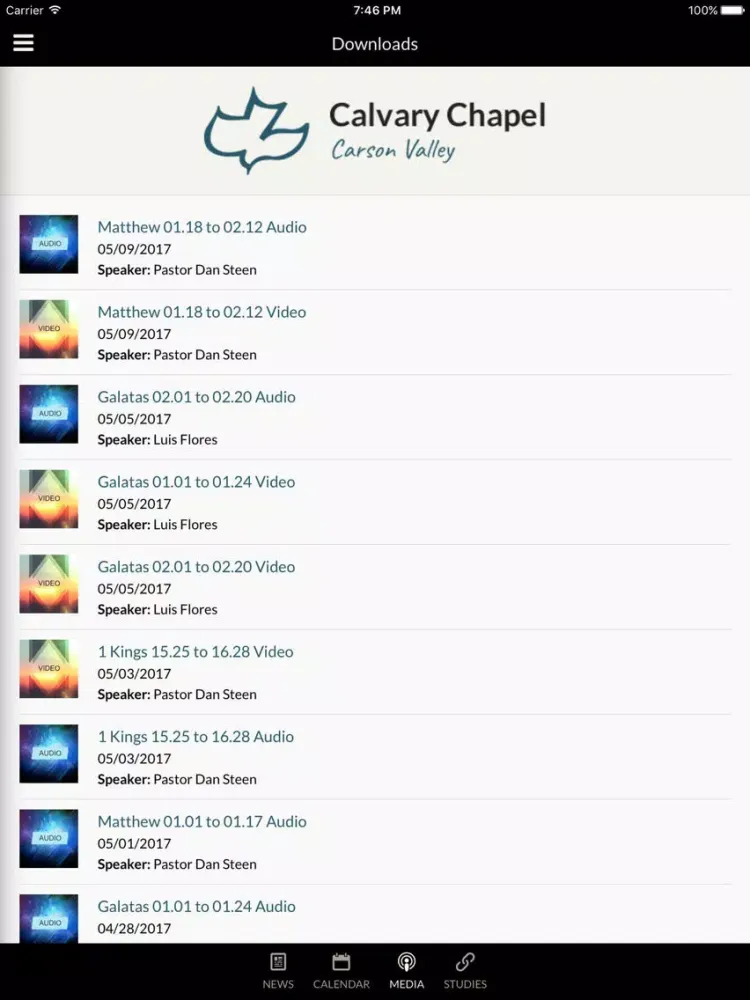Calvary Chapel Carson Valley - Gardnerville, NV iPad  স্ক্রিনশট