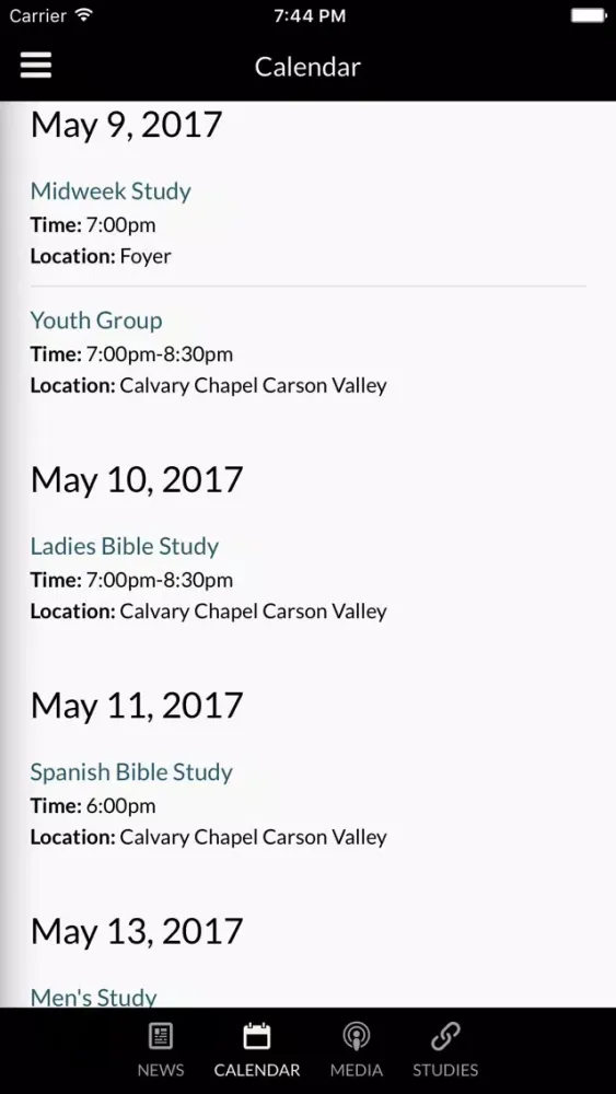 Calvary Chapel Carson Valley - Gardnerville, NV স্ক্রিনশট