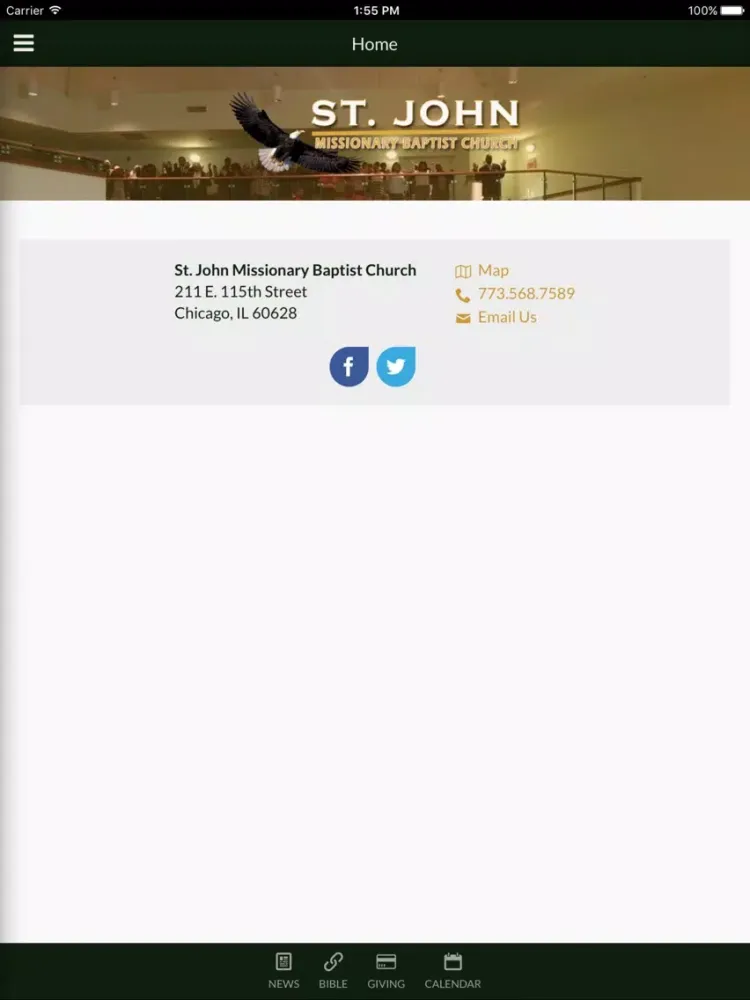 St. John MB Church - Chicago, IL iPad  Screenshots