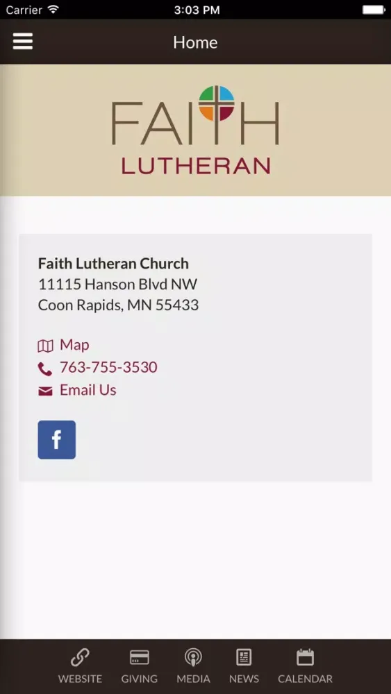 Capturas de pantalla de Faith Lutheran Church - Coon Rapids, MN