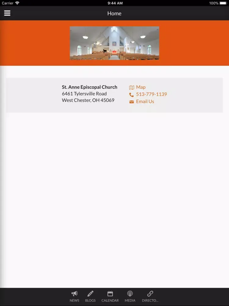 St Anne Episcopal Church iPad  Screenshots