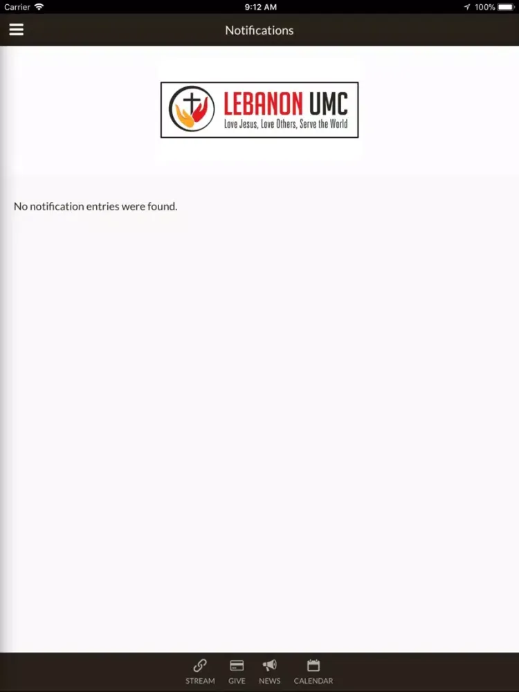 Lebanon UMC App iPad  Screenshots
