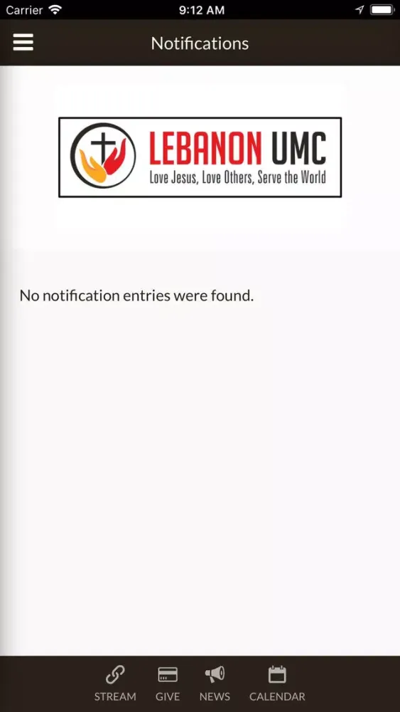 Lebanon UMC App Screenshots