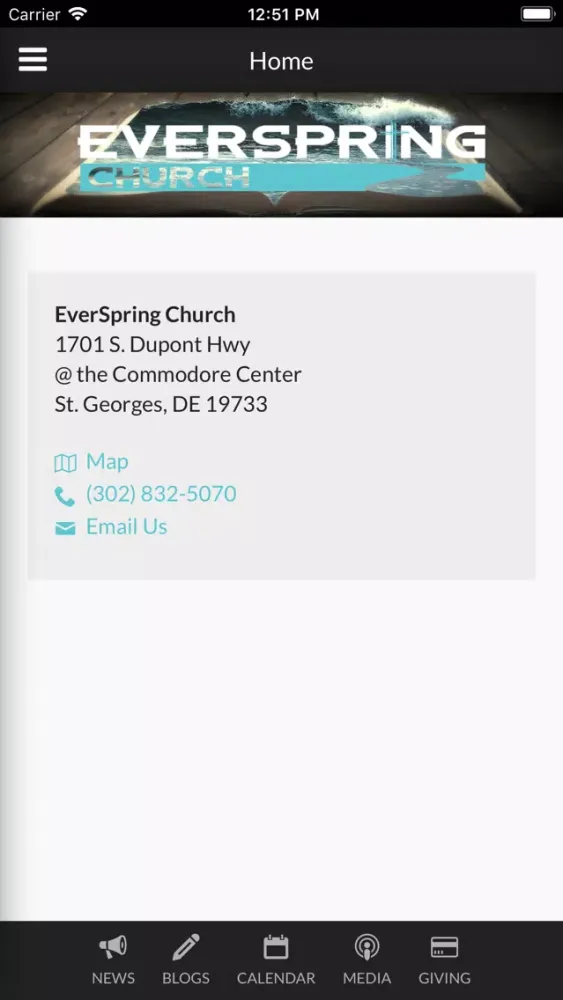 Tangkapan skrin EverSpring Church