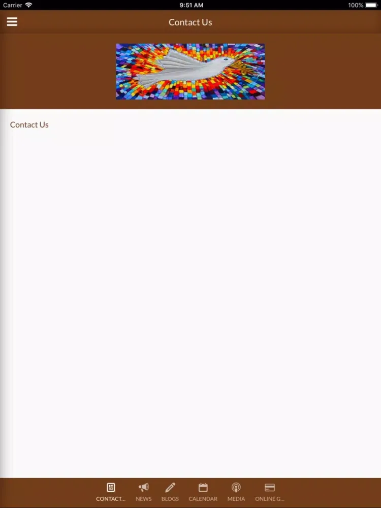 Скриншоты Takoma Park Baptist Church iPad 