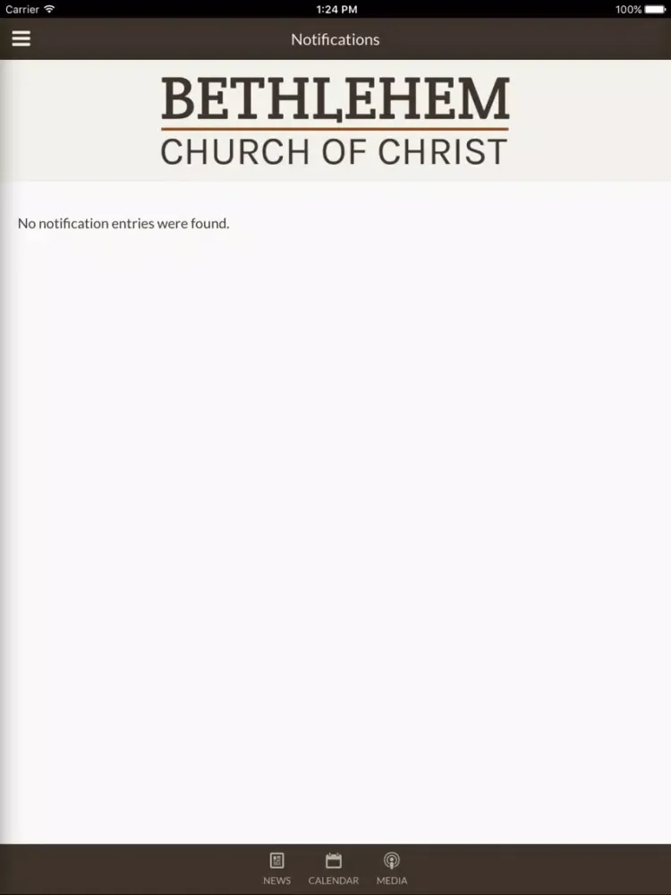 Bethlehem Church of Christ iPad  Screenshots