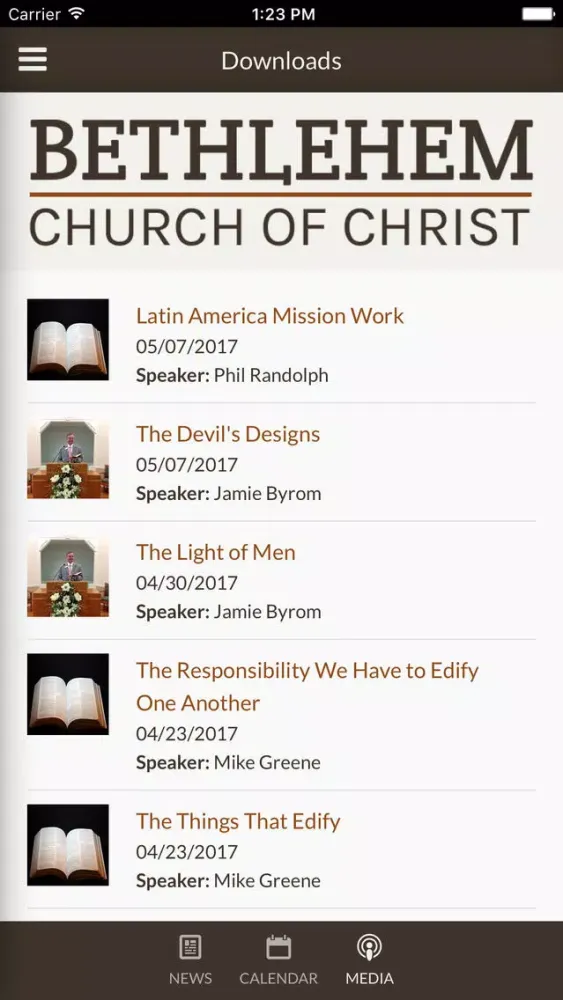 Bethlehem Church of Christ Screenshots