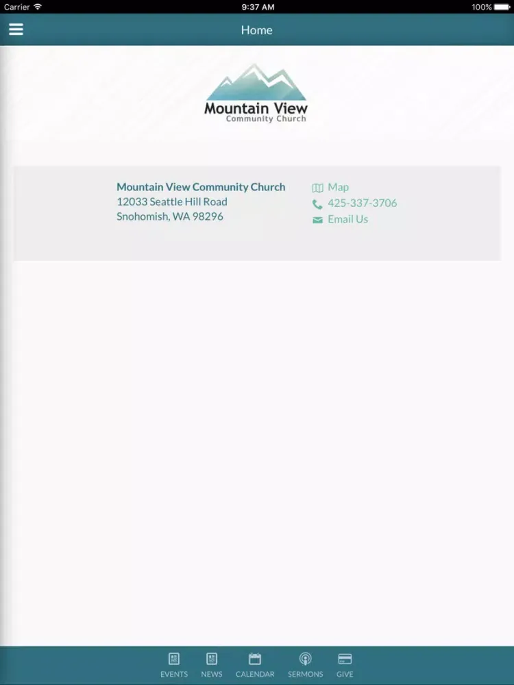 Mountain View Community Church - Snohomish, WA iPad  স্ক্রিনশট