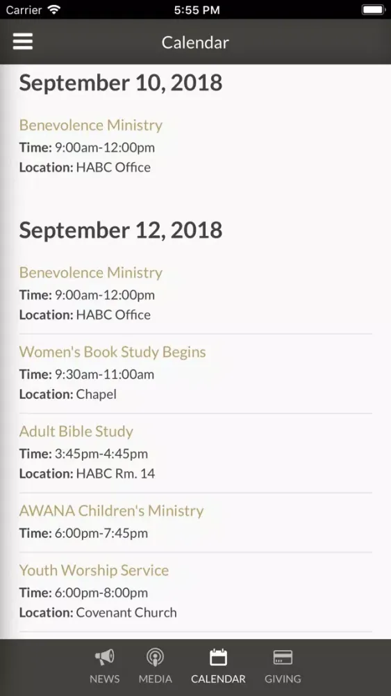 Covenant Church Siloam Springs स्क्रीनशॉट