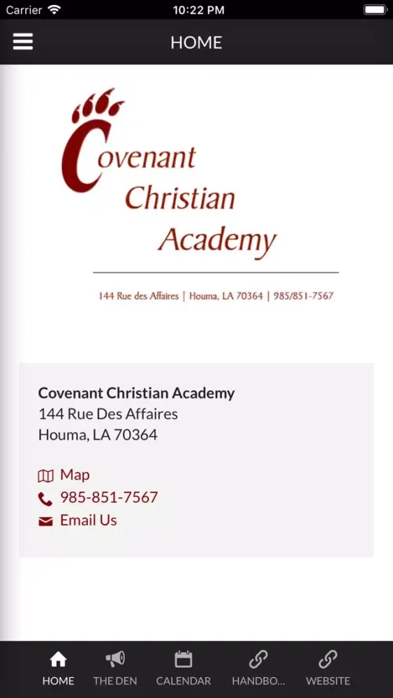 Covenant Christian Academy スクリーンショット