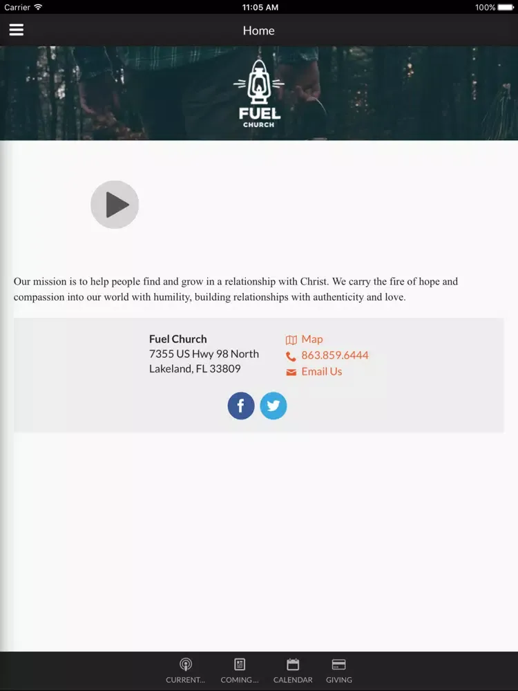 fuel Church LKLD - Lakeland, FL iPad 应用截图