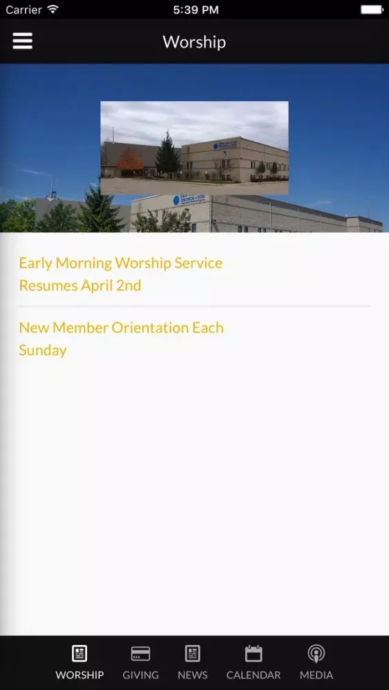 Captures d'écran de New Creation Church of God - Flint, MI