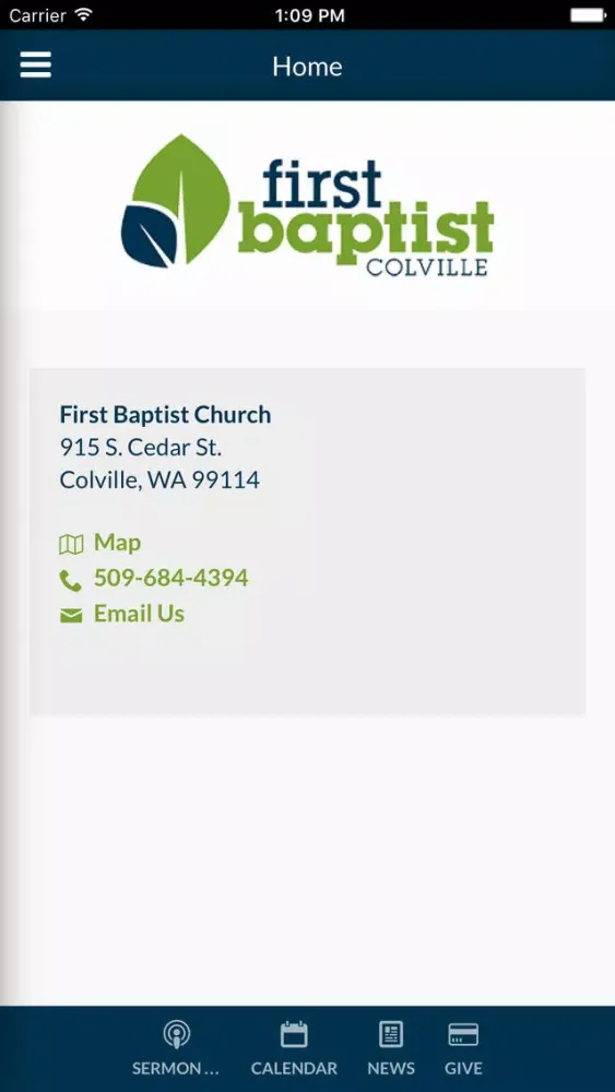 First Baptist Colville WA of Colville, WA স্ক্রিনশট