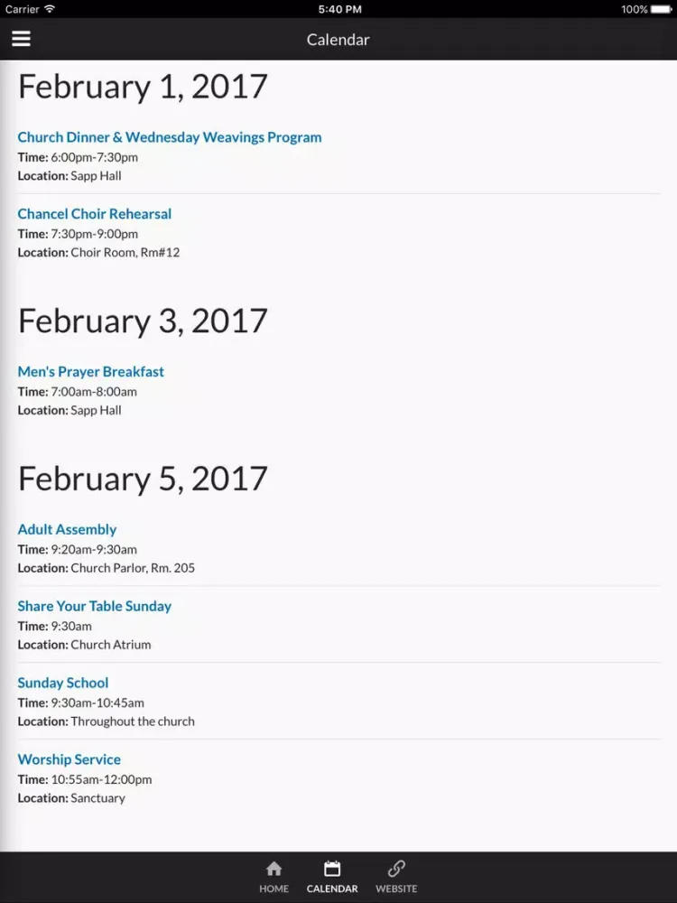 Highland Park Baptist Church of Austin, TX iPad 应用截图