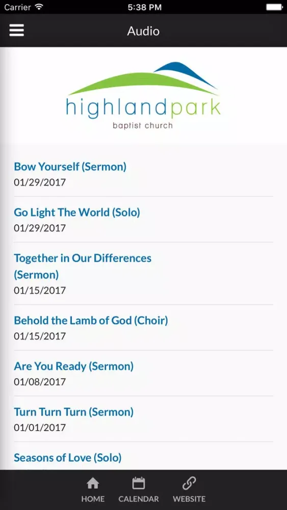 Highland Park Baptist Church of Austin, TX应用截图
