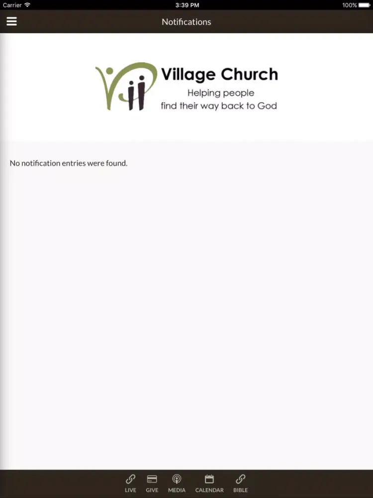 Screenshot di Village Church - Dyer, IN iPad 
