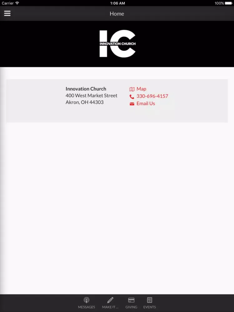 Innovation Akron - Akron, OH iPad  Screenshots