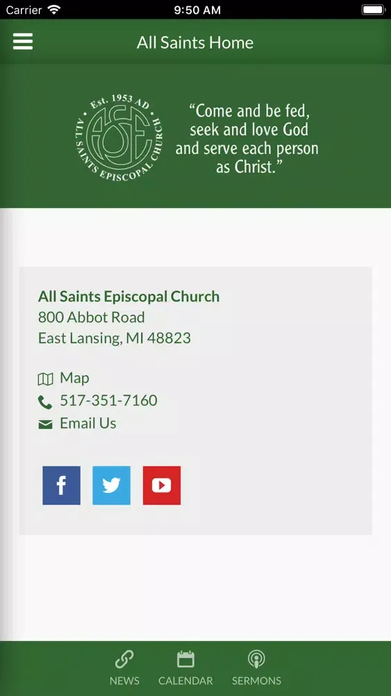 ภาพหน้าจอของ All Saints Episcopal Church