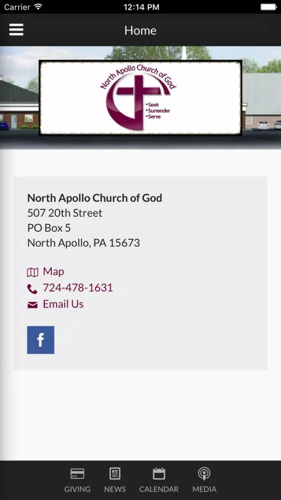 North Apollo Church of God - North Apollo, PA سکرین شاٹس