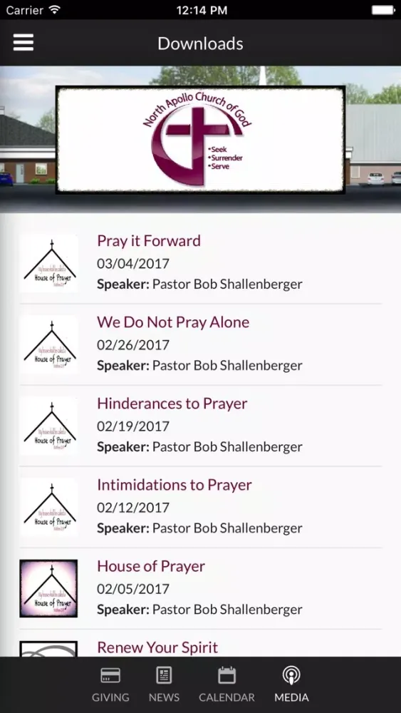 North Apollo Church of God - North Apollo, PA سکرین شاٹس