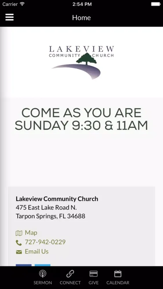 ภาพหน้าจอของ Lakeview Community Church - Tarpon Springs, FL