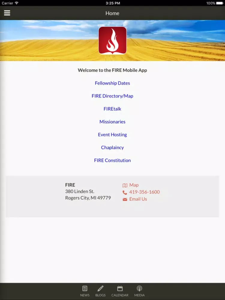 Capturas de pantalla de FIRE Fellowship - Rogers City, MI iPad 