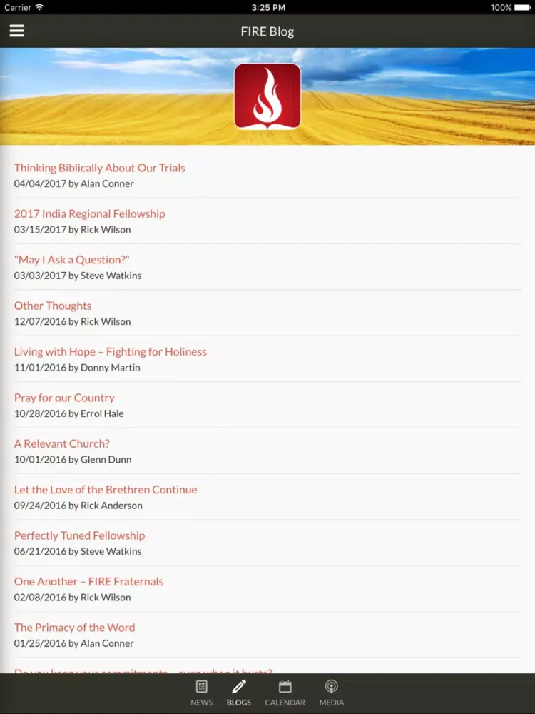 Capturas de pantalla de FIRE Fellowship - Rogers City, MI iPad 