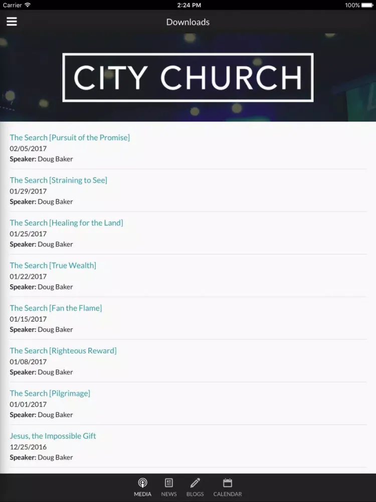 Captures d'écran de CITY CHURCH Gadsden - Rainbow City, AL iPad 