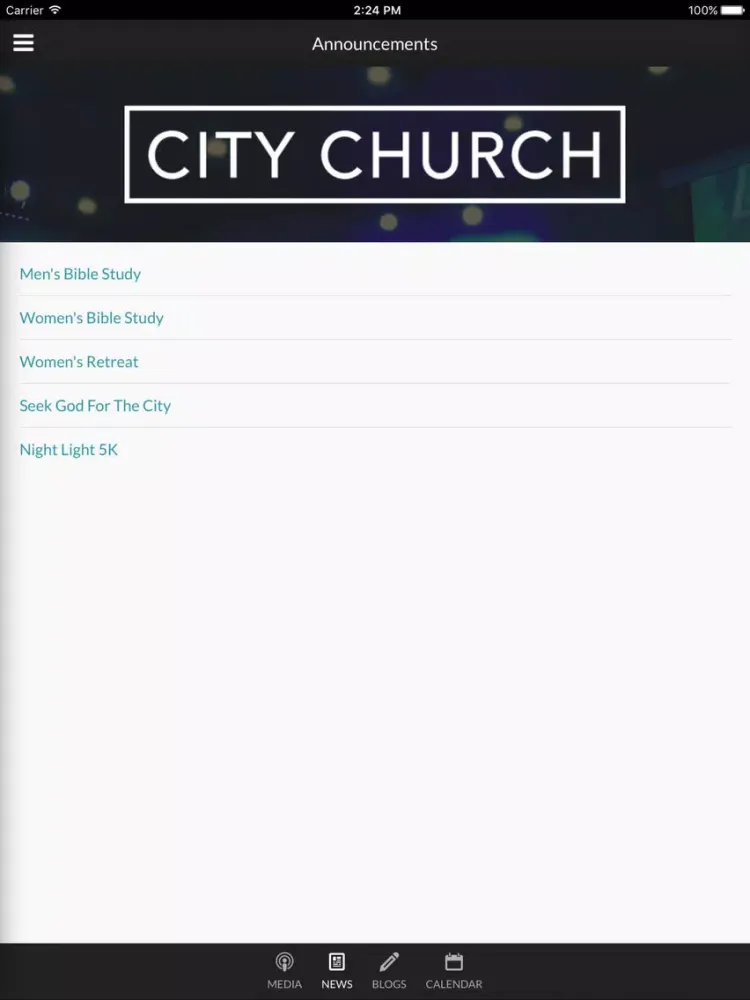 Captures d'écran de CITY CHURCH Gadsden - Rainbow City, AL iPad 
