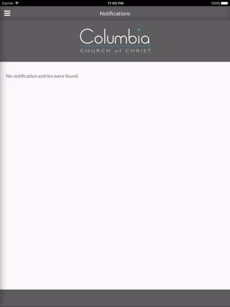 Columbia Church of Christ of West Columbia, SC iPad 應用截圖