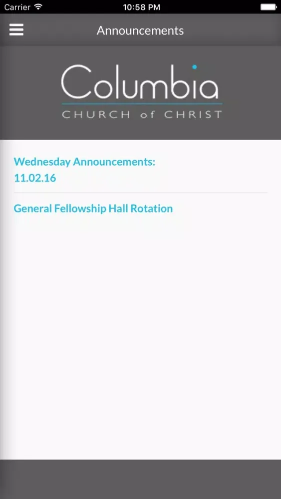Columbia Church of Christ of West Columbia, SC應用截圖