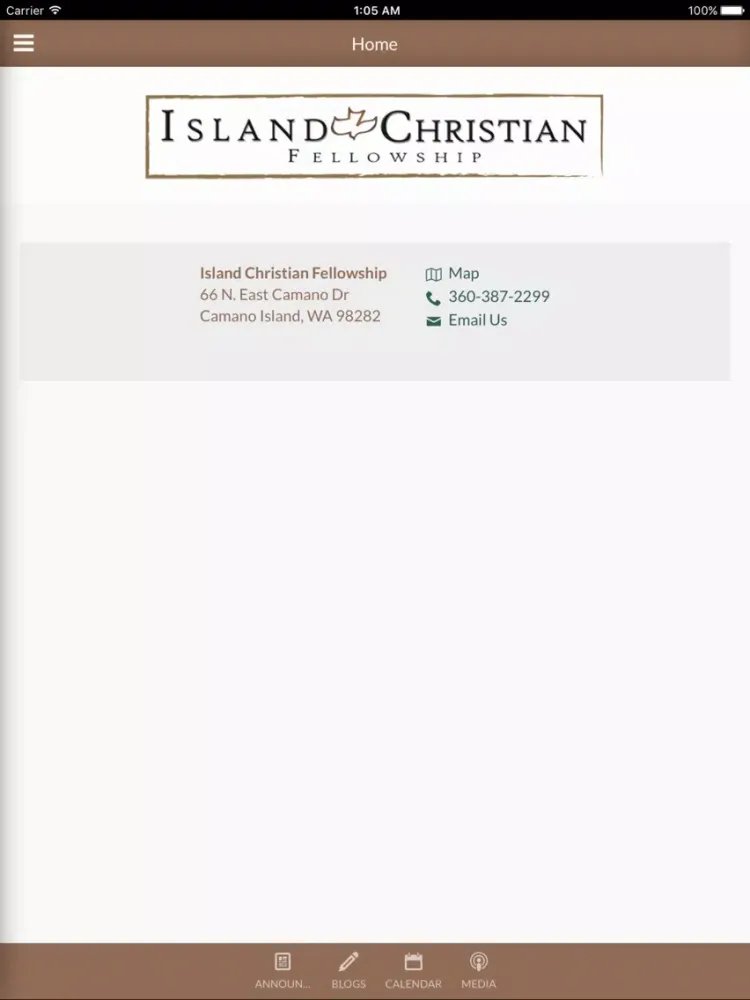 Captures d'écran de Island Christian Fellowship - Camano Island, WA iPad 