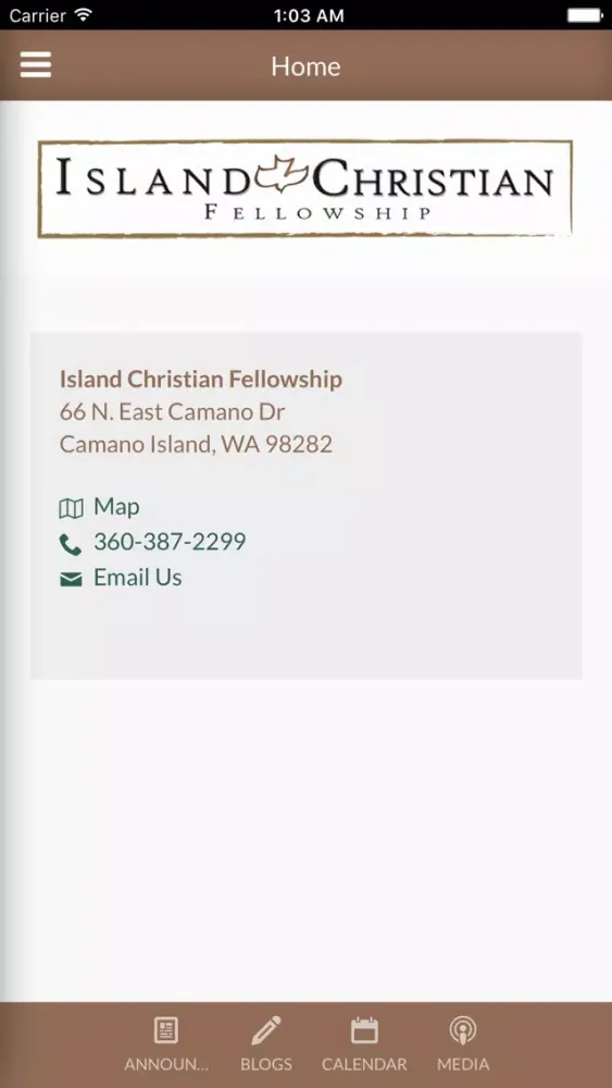Captures d'écran de Island Christian Fellowship - Camano Island, WA